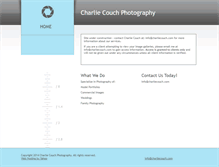 Tablet Screenshot of charliecouch.com